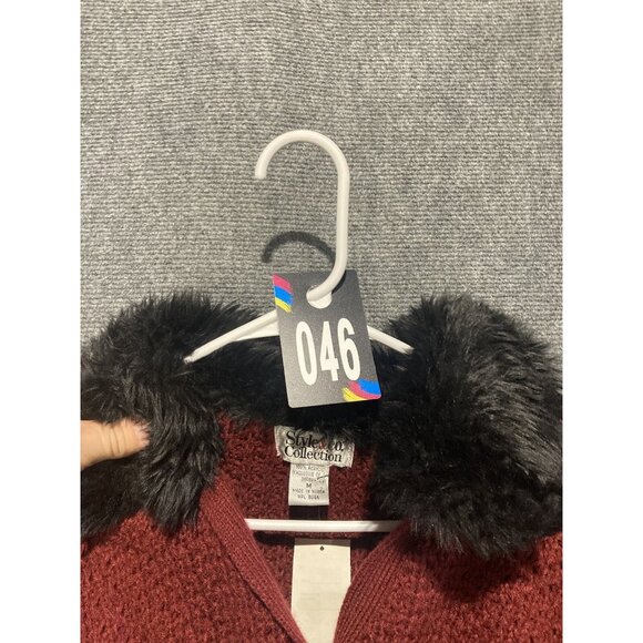 Style & Co Knit Coatigan Women’s Size M Red Long Sleeve NWT MSRP $65 - Picture 9 of 9